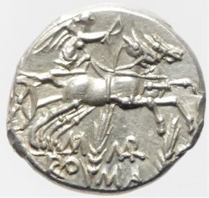 reverse: denario marcia