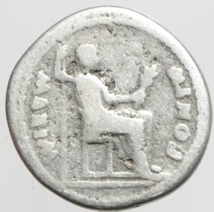 reverse: tiberio denario