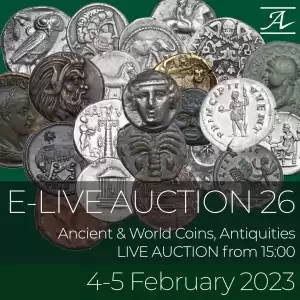 Banner Artemide eLive Auktion 26