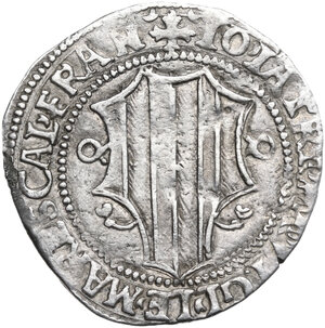 obverse: Italy .  Gian Giacomo Trivulzio (1487-1518). AR Grosso da 6 soldi, Mesocco mint