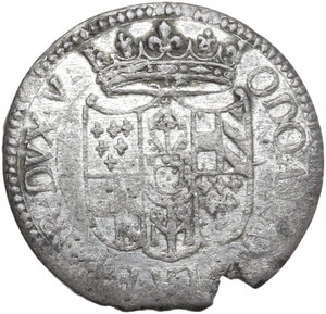obverse: Italy .  Odoardo Farnese (1622-1646).. BI 10 soldi, Piacenza mint