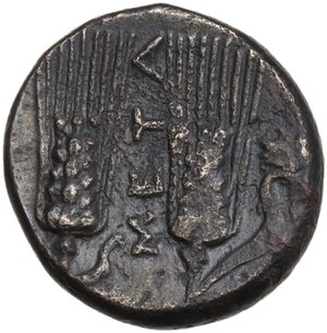 Southern Lucania, Metapontum. AE 16 mm, 250-207 BC