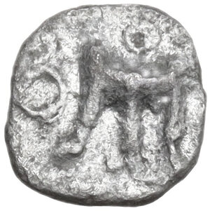 obverse: Bruttium, Kroton. AR Hemiobol, 4th century BC