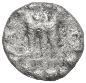 obverse: Bruttium, Kroton. AR Hemiobol, 370-350 BC