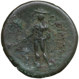 reverse: Bruttium, Rhegion. AE Triens, c. 215-150 BC