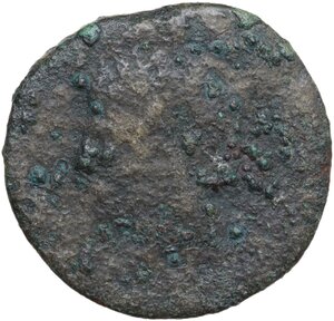 obverse: Akragas. AE Hemilitron, 405-367 BC