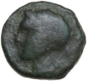 obverse: Messana.  The Mamertinoi.. AE Onkia, c. 220-200 BC