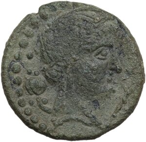 obverse: Panormos. AE 26 mm, late 3rd-early 2nd century BC