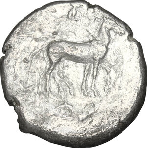 obverse: Syracuse.  Second Democracy (466-405 BC).. AR Tetradrachm