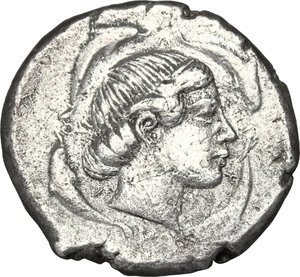 reverse: Syracuse.  Second Democracy (466-405 BC).. AR Tetradrachm
