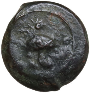 obverse: Tauromenion.  Campanian Mercenaries. . AE 13 mm, c. 392-358 BC