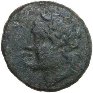 obverse: Tauromenion.  Roman Rule.. AE 22 mm, after 216 BC