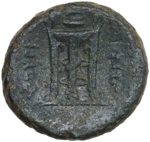 reverse: Tauromenion.  Roman Rule.. AE 22 mm, after 216 BC
