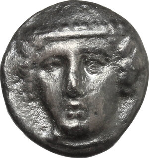 obverse: Thrace, Ainos . AR Tetrobol, 380-300 BC