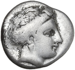 obverse: Euboia, Chalkis. AR Drachm, 290-270 BC