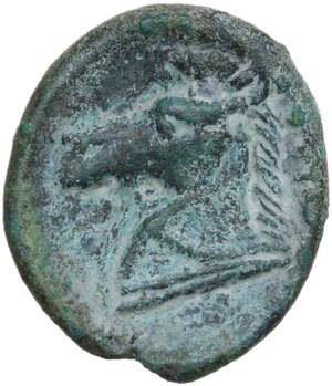 reverse: Anonymous. AE Litra, 269 BC