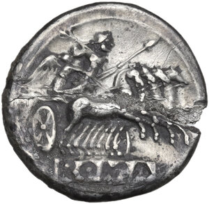 reverse: Anonymous. Quadrigatus (Didrachm), uncertain Sicilian mints, 218-217 BC