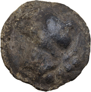 obverse: Anonymous.. AE Cast Triens, 225-217 BC