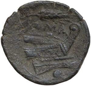 reverse: Anonymous.. AE Uncia, uncertain mint in Sicily, 211-210 BC