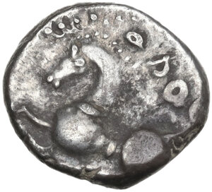 reverse: Central Gaul, Sequani. AR Denarius, c. 57-50 BC