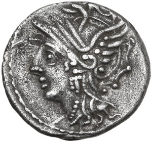 obverse: C. Coelius Caldus. Denarius, 104 BC