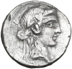 obverse: Q. Titius. Denarius, 90 BC