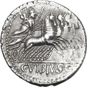 reverse: C. Vibius Pansa. Denarius, 90 BC