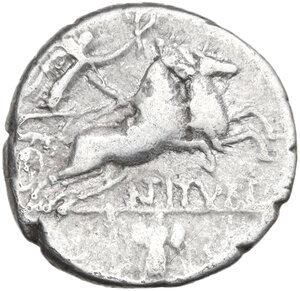 reverse: L. Titurius L.f. Sabinus. Denarius, 89 BC