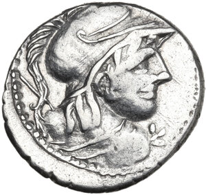 obverse: Cn. Lentulus Clodianus.. AR Denarius, 88 BC