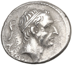 obverse: L. Marcius Philippus. Denarius, 56 BC