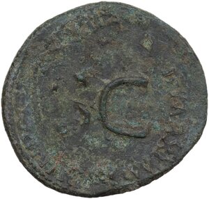 reverse: Augustus (27 BC - 14 AD).. AE As, 11-12