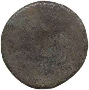 reverse: Augustus (27 BC - 14 AD).. Uncertain host coin, AE 22mm. countermarked