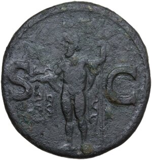 reverse: Agrippa (died 12 BC).. As, struck under Caligula, 37-41