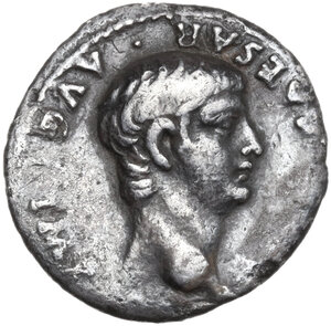 obverse: Nero (54-68).. AR Denarius, c. 56-57 AD