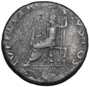 reverse: Nero (54-68).. AR Denarius, Rome mint, 64-65
