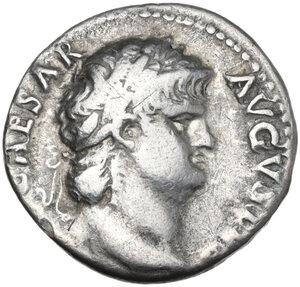 obverse: Nero (54-68).. AR Denarius, Rome mint, 64-68