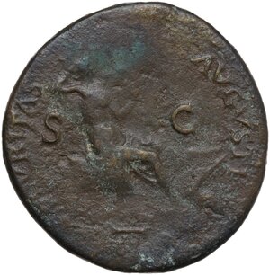 reverse: Nero (54-68).. AE Dupondius, Rome mint, 62-68