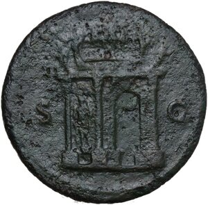 reverse: Nero (54-68).. AE Sestertius, Rome mint, 62-68