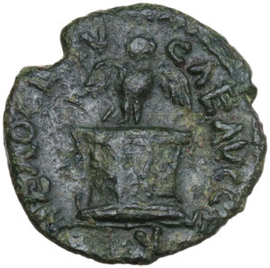 obverse: Nero (54-68).. AE Quadrans, Rome mint, 62-68
