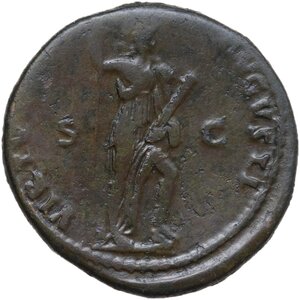 reverse: Domitian (81-96).. AE Dupondius, 92-94