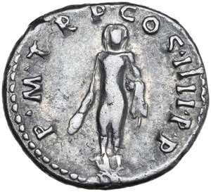 reverse: Trajan (98-117).. AR Denarius, 101-102
