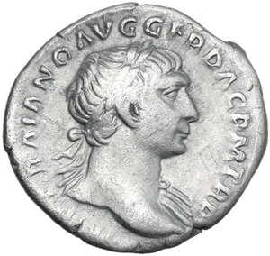 obverse: Trajan (98-117).. AR Denarius, 103-111