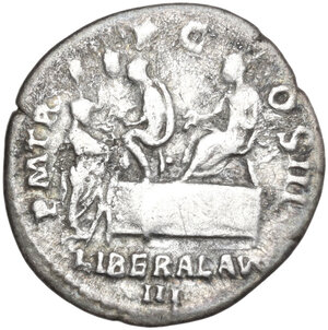 reverse: Hadrian (117-138).. Denarius, 120-121