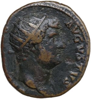 obverse: Hadrian (117-138).. AE Dupondius, Rome mint, 126-127