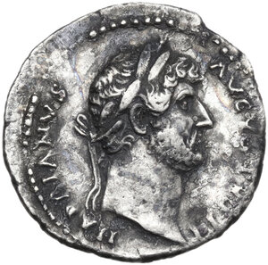 obverse: Hadrian (117-138).. AR Denarius, 125-128 AD