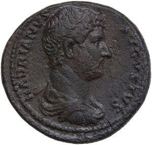 obverse: Hadrian (117-138).. AE As, 132-134
