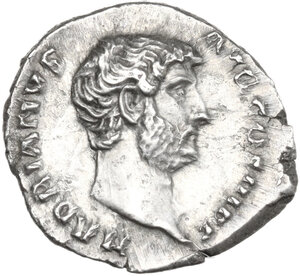obverse: Hadrian (117-138).. AR Denarius, 134-138