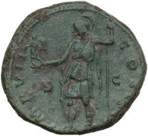 reverse: Marcus Aurelius (161-180).. AE Dupondius, 174 AD