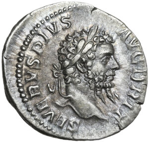 obverse: Septimius Severus (193-211).. AR Denarius, 210-211 AD
