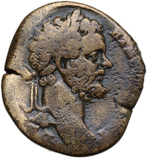 obverse: Septimius Severus (193-211).. AE Sestertius, 194 AD